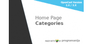 Home Page Categories