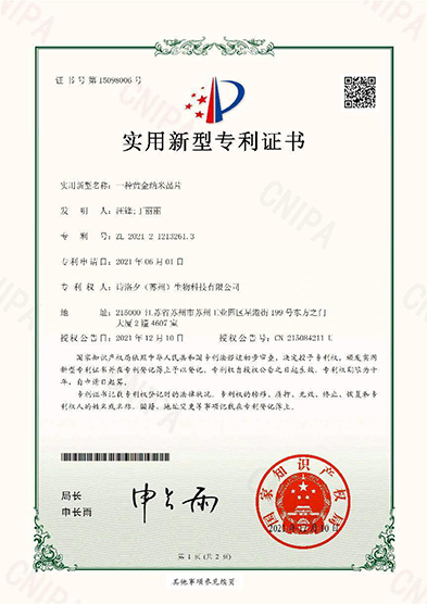 黃金納米微針